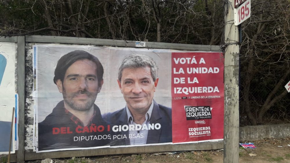 Diputado Giordano en Lanús y Monte Grande