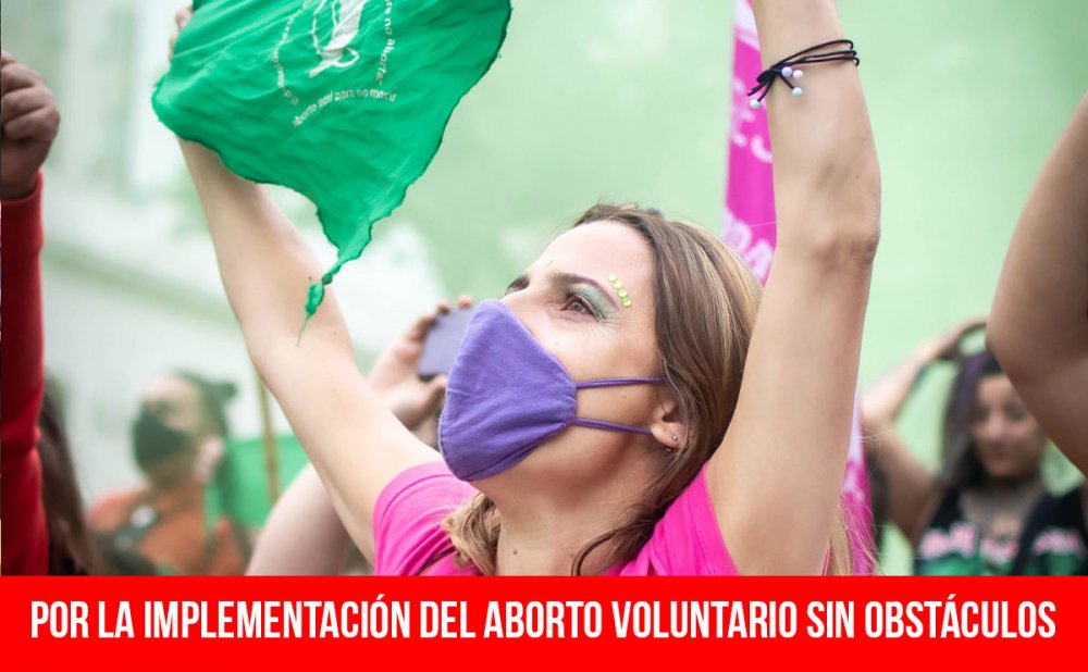 Por la implementación del aborto voluntario sin obstáculos