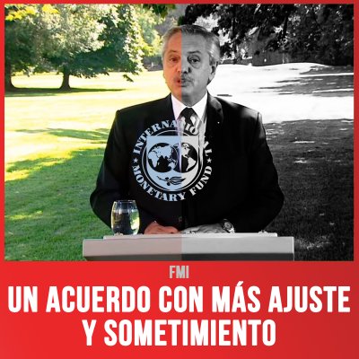 FMI / Un acuerdo con más ajuste y sometimiento