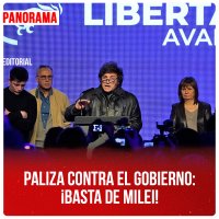 Paliza contra el gobierno: ¡Basta de Milei!