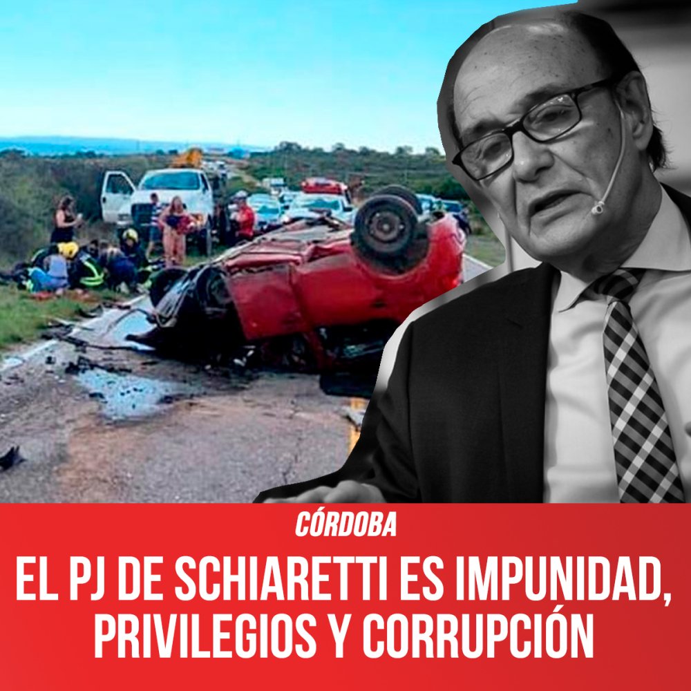Córdoba / El PJ de Schiaretti es impunidad, privilegios y corrupción
