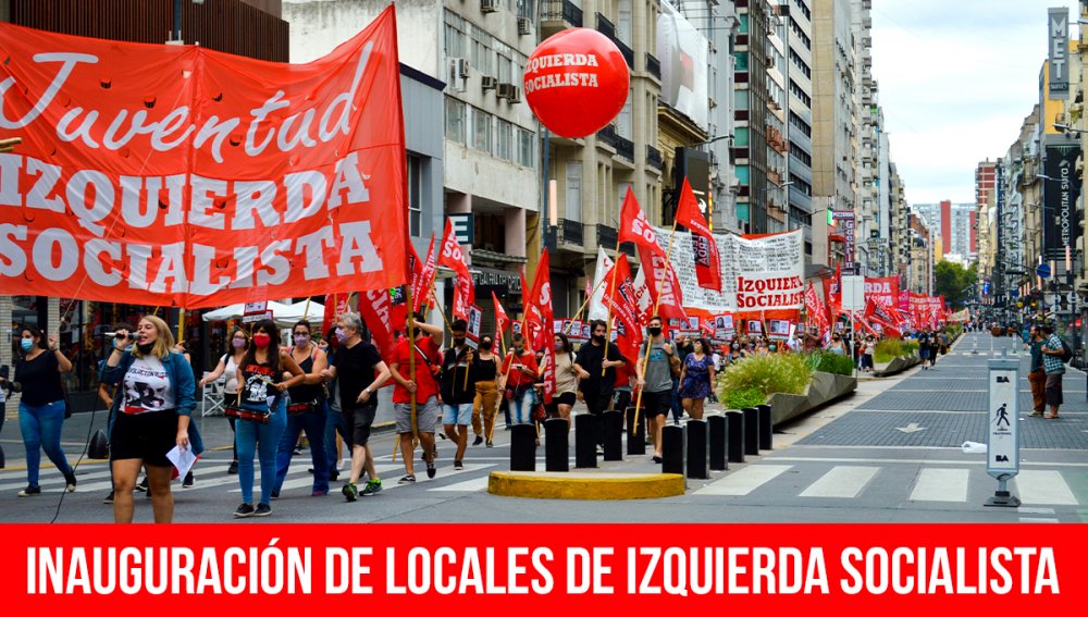 Inauguración de locales de Izquierda Socialista