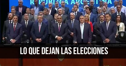 Lo que dejan las elecciones