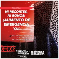 En Córdoba ni recortes, ni bonos: aumento de emergencia ya!