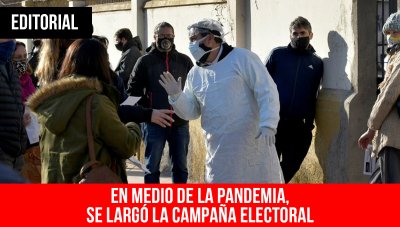 En medio de la pandemia, se largó la campaña electoral
