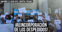 Hospital Posadas: Reincorporación de los despedidos
