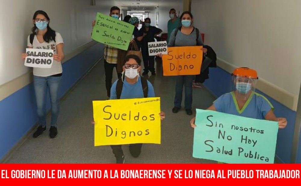 El gobierno le da aumento a la Bonaerense y se lo niega al pueblo trabajador