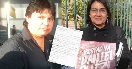 Ferroviarios visitaron a Daniel Ruiz