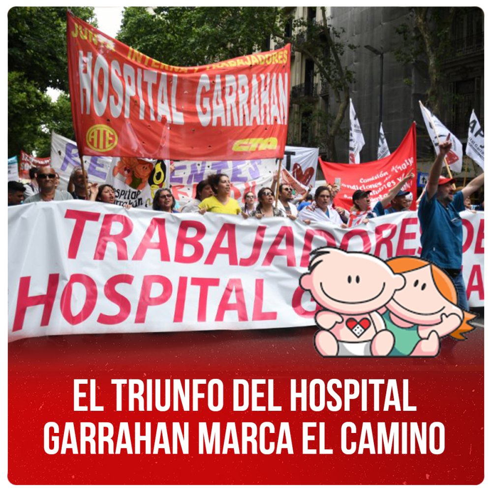 El triunfo del Hospital Garrahan marca el camino