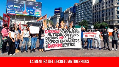 La mentira del decreto antidespidos