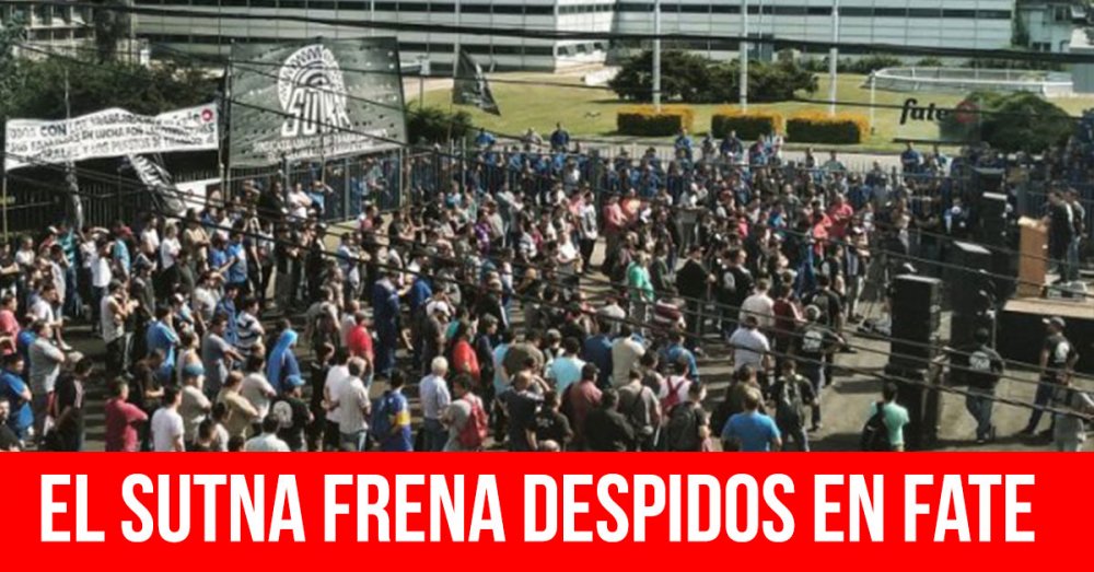 El Sutna frena despidos en FATE