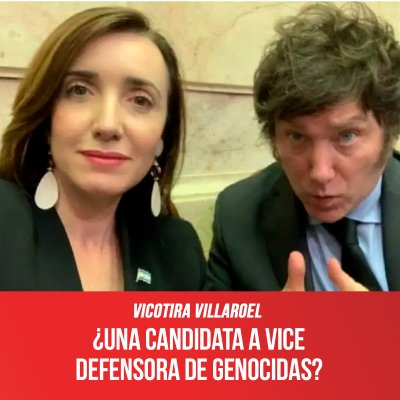 Victoria Villarruel / ¿Una candidata a vice defensora de genocidas?