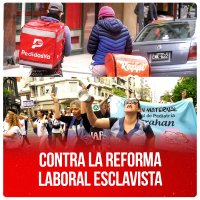 Contra la reforma laboral esclavista