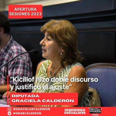Apertura de sesiones: Kicillof hizo doble discurso y justificó el ajuste