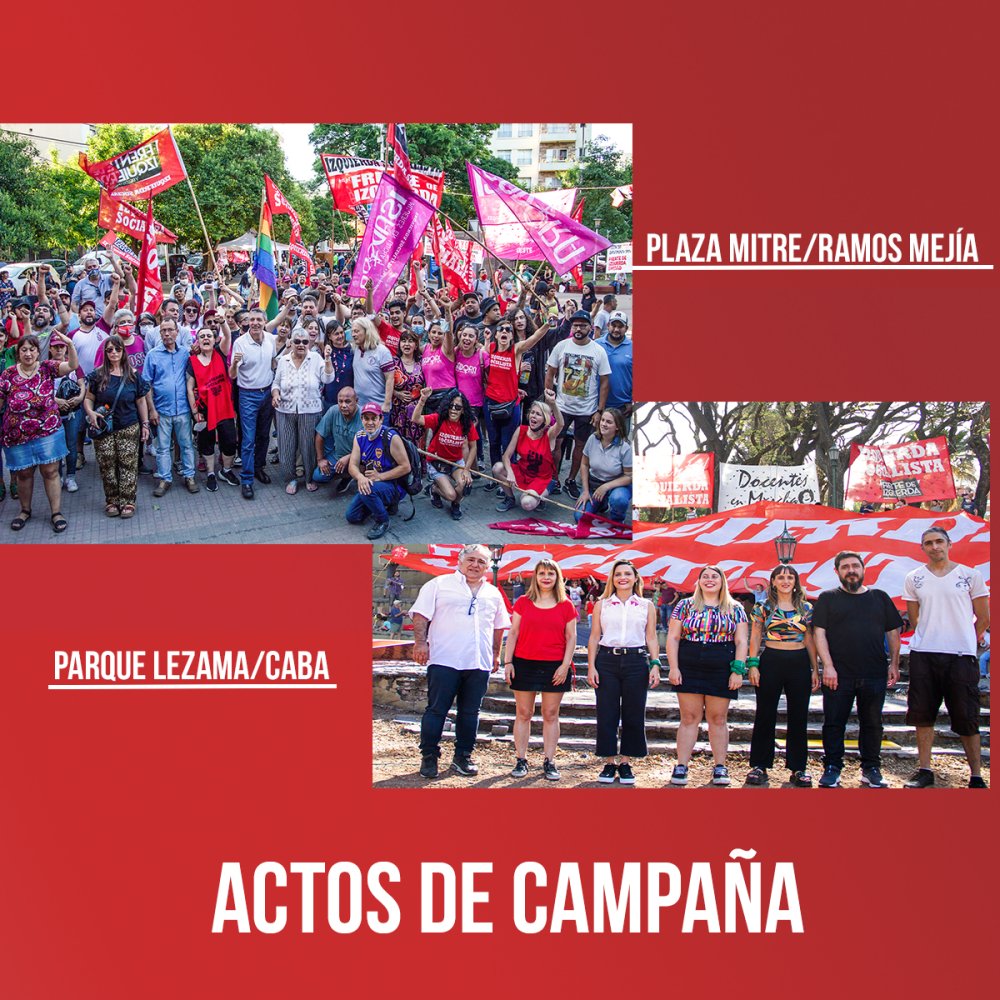Actos de campaña