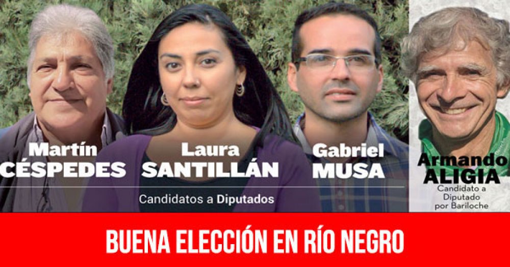 Buena elección en Río Negro