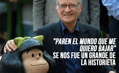 "Paren el mundo que me quiero bajar", se nos fue un grande de la historieta