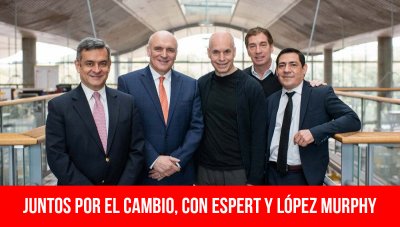 Juntos por el Cambio, con Espert y López Murphy