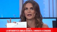 Santa Fe / La antiabortista Amalia Granata, candidata a senadora