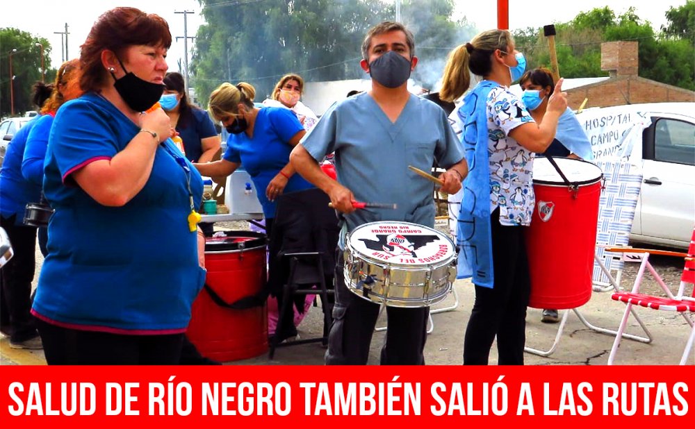 Salud de Río Negro también salió a las rutas