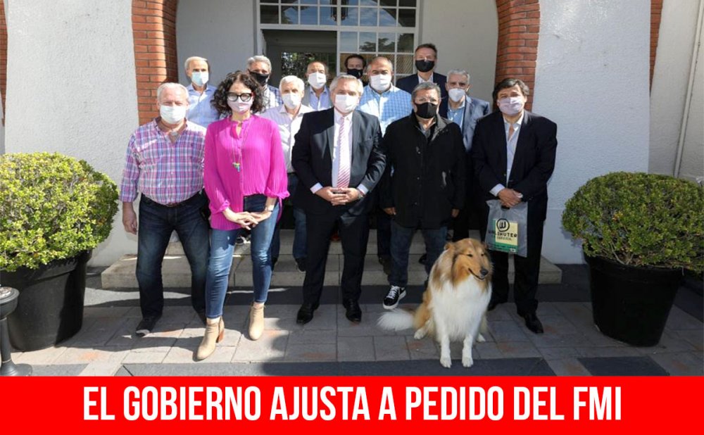El gobierno ajusta a pedido del FMI