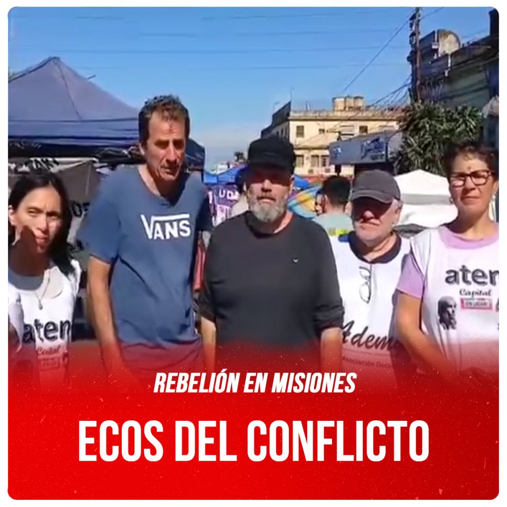Rebelión en Misiones / Ecos del conflicto