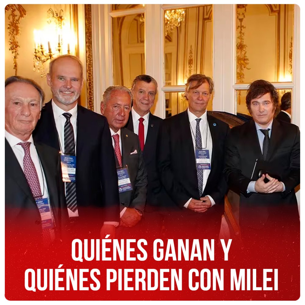 Quiénes ganan y quiénes pierden con Milei
