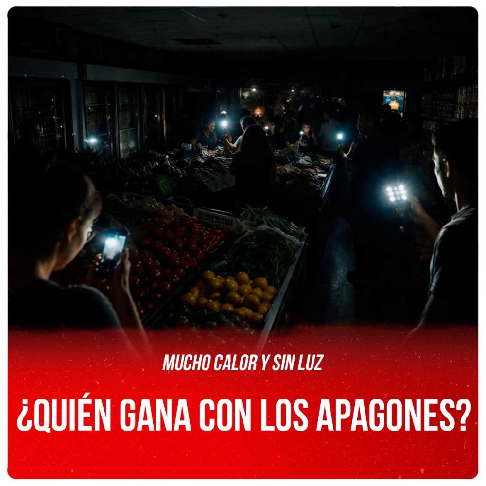 Mucho calor y sin luz ¿Quién gana con los apagones?
