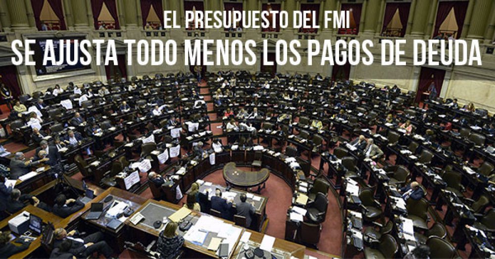 El presupuesto del FMI: Se ajusta todo menos los pagos de deuda