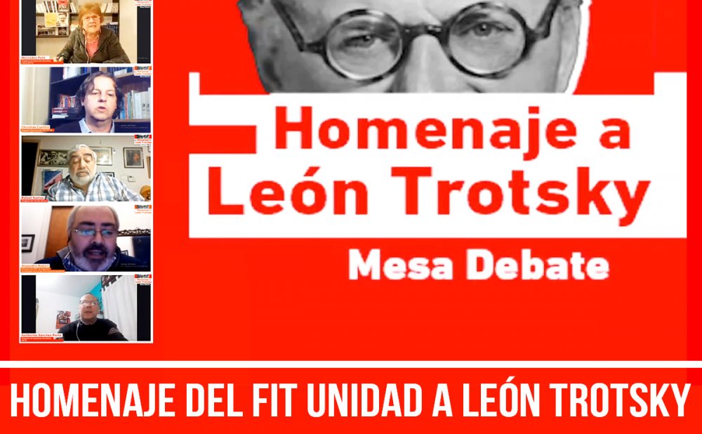 Homenaje del FIT Unidad a León Trotsky