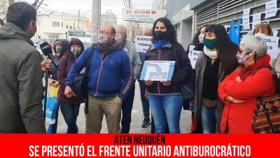 ATEN Neuquén / Se presentó el frente unitario antiburocrático