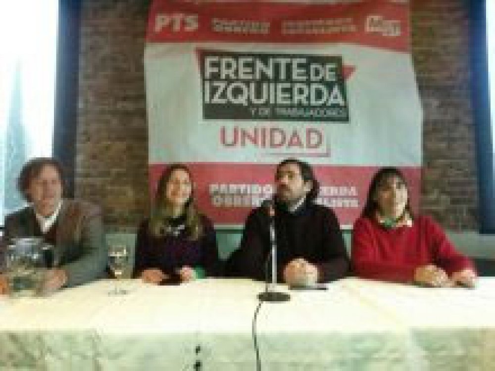 El FIT-Unidad se lanzó en La Plata