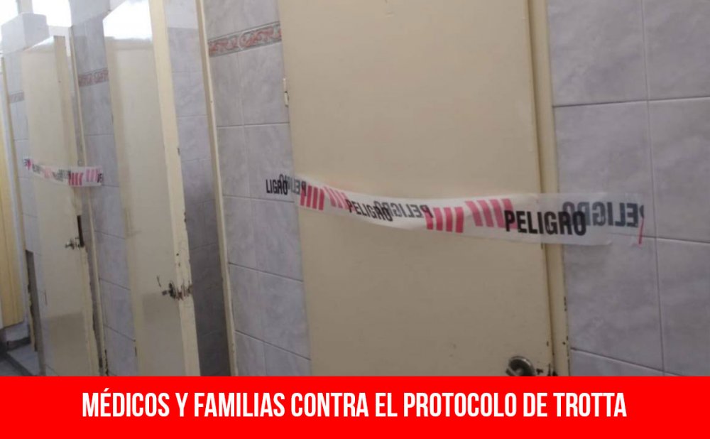 Médicos y familias contra el protocolo de Trotta