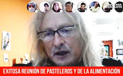 Exitosa reunión de pasteleros y de la alimentación