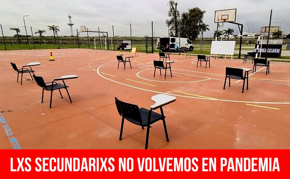 Lxs secundarixs no volvemos en pandemia