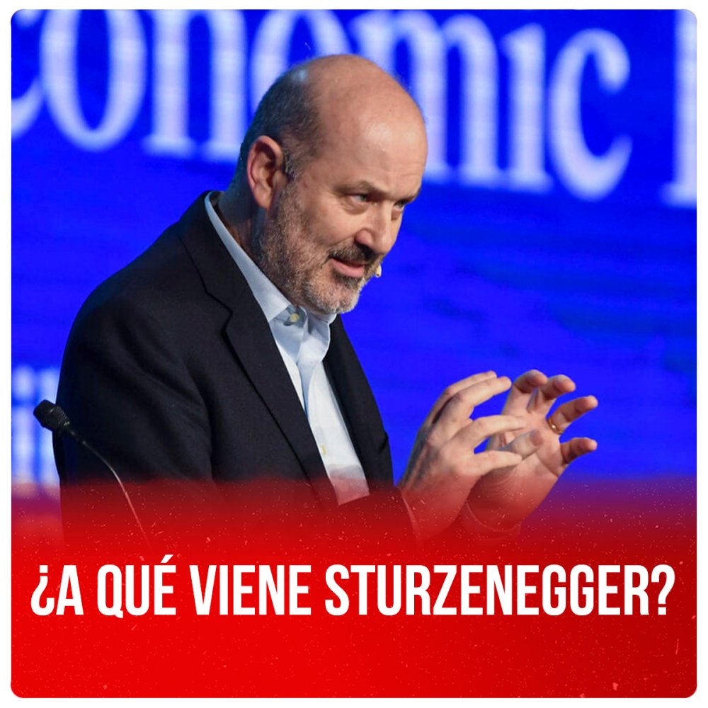 ¿A qué viene Sturzenegger?