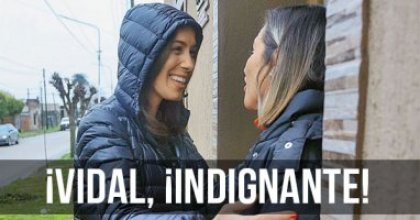 Vidal, ¡indignante!