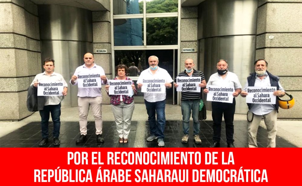 Por el reconocimiento de la República Árabe Saharaui Democrática