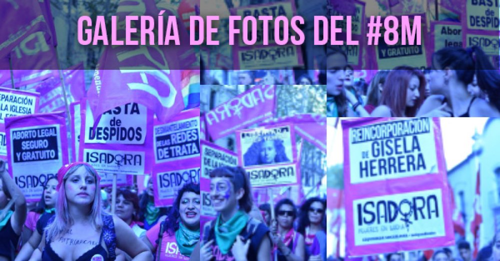 Galería de fotos del #8M