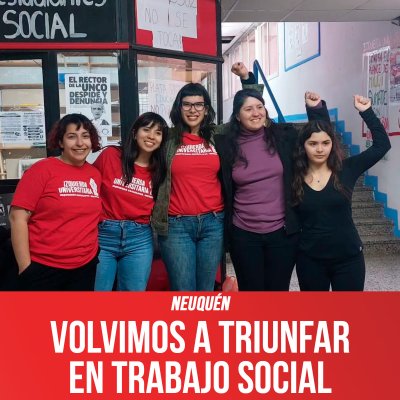 Neuquén / Volvimos a triunfar en Trabajo Social