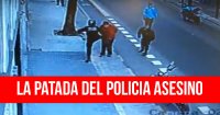 La patada del policia asesino