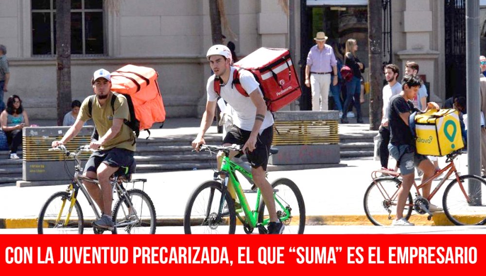 Con la juventud precarizada, el que “suma” es el empresario