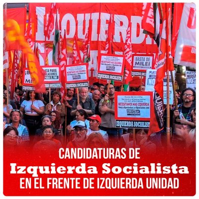 Candidaturas de Izquierda Socialista en el Frente de Izquierda Unidad