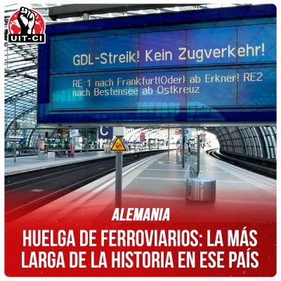Alemania / Huelga de ferroviarios: la más larga de la historia en ese país