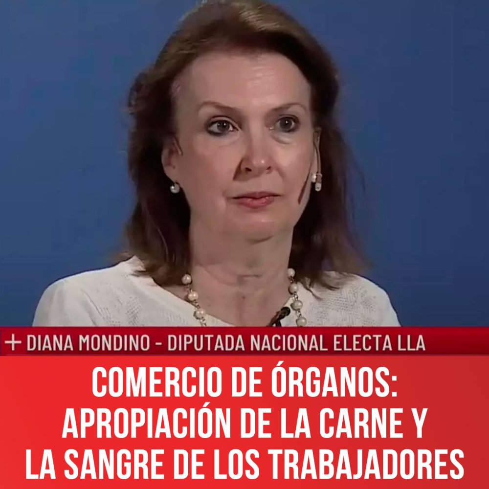 Comercio de órganos: apropiación de la carne y la sangre de los trabajadores