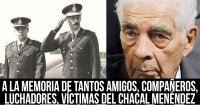Laura Marrone: A LA MEMORIA DE TANTOS AMIGOS, COMPAÑEROS, LUCHADORES, VÍCTIMAS DEL CHACAL MENÉNDEZ