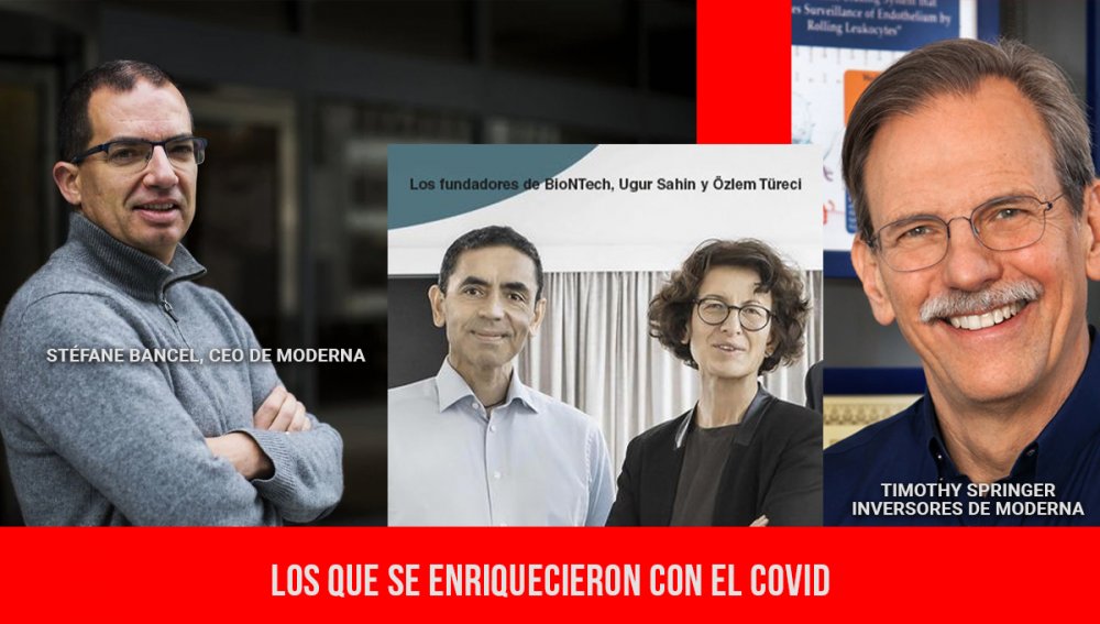 Los que se enriquecieron con el Covid