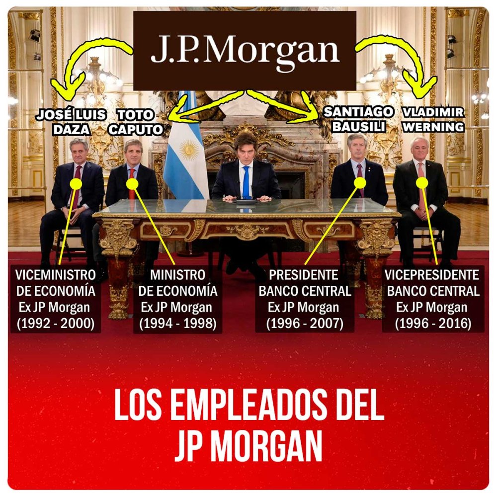 Los empleados del JP Morgan