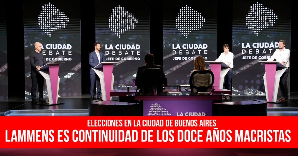 Elecciones en la Ciudad de Buenos Aires: Lammens es continuidad de los doce años macristas