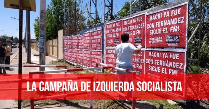 La campaña de Izquierda Socialista